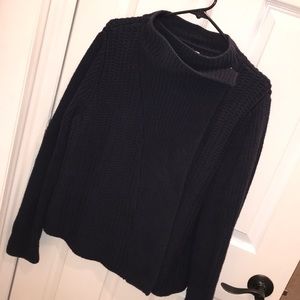 Lou & Grey navy sweater/cardigan